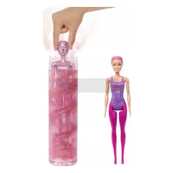 Lalka Barbie Color Reveal imprezowe stylizacje HBG39