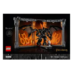 LEGO Klocki Icons 10367 Władca pierścieni: Book nook z Balrogiem