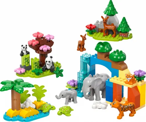 LEGO DUPLO bricks 10446 Семейства диких животных 3-в-1