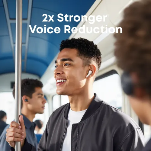 Słuchawki bezprzewodowe Soundcore Liberty 5 Dokanałowe Bluetooth 5.4 Biały