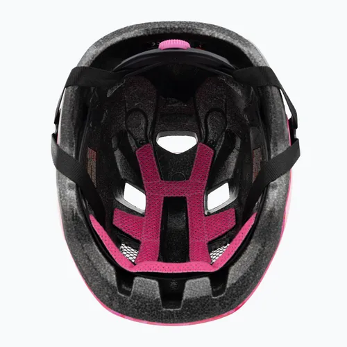 Kask rowerowy dziecięcy MET Hooray pink hearts glossy