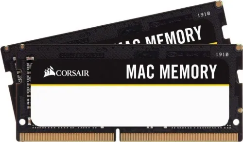 Pamięć Corsair Mac Memory DDR4 32GB (2x16GB) 2666 CL18 SODIMM Czarny