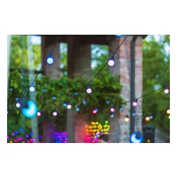 Lampki choinkowe Twinkly Inteligentna ozdoba świetlna Twinkly Festoon 20 LED RGB 10 m