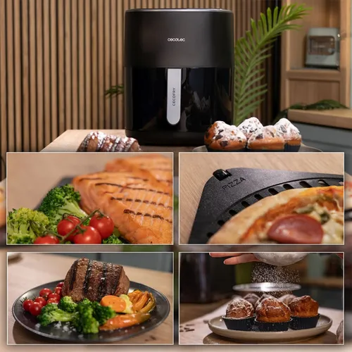 Air Fryer Frytkownica beztłuszczowa CECOTEC CecoFry&Grill Duoheat 6500 6.5l z podwójną grzałką