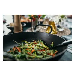 SKOTTSBERG Carbon Steel 34 cm - patelnia / wok ze stali węglowej nieprzywierający