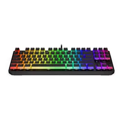 Klawiatura mechaniczna Endorfy Thock TKL Pudding Brown Kailh Brown RGB Czarny