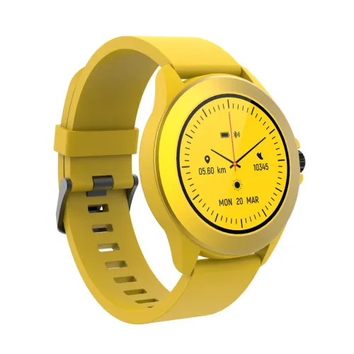 Smartwatch Forever Colorum CW-300 xYellow Bluetooth Żółty