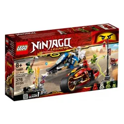 Конструктор Lego Ninjago мотоцикл Кайя и скутер Зейна (70667)