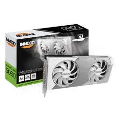 Karta graficzna Inno3D GeForce RTX 5060 Twin X2 OC White 8GB GDDR7 128bit DLSS 4