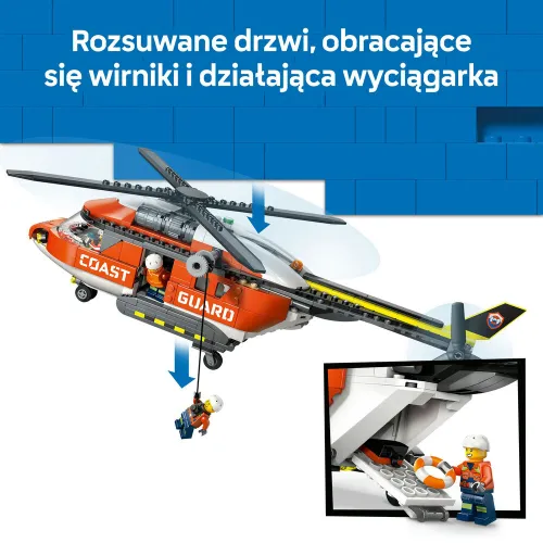 LEGO 60503 City Helikopter straży przybrzeżnej