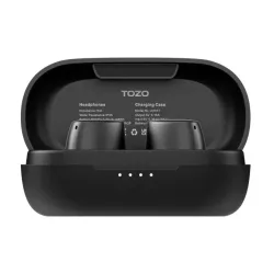 Słuchawki bezprzewodowe Tozo Agile Dots Dokanałowe Bluetooth 5.3 Czarny
