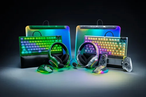 Słuchawki RAZER Barracuda X Chroma Phantom Bezprzewodowe, Nauszne, Dźwięk przestrzenny Biało-przezroczysty