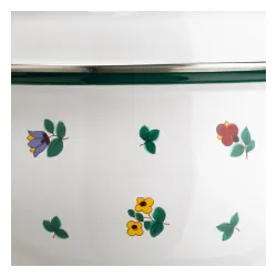 RIESS Country Gmundner Streublumen 0,75 l - rondel emaliowany