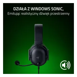 Słuchawki przewodowe z mikrofonem Razer BlackShark V2 X Xbox Nauszne Czarny