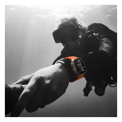 Smartwatch Apple Watch Ultra 2 GPS + сотовый титановый чехол 49 мм ремешок Ocean Orange