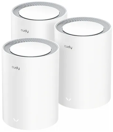 Router CUDY M3600 2.4 / 5 GHz (DualBand), Wi-Fi Mesh (3 sztuki)