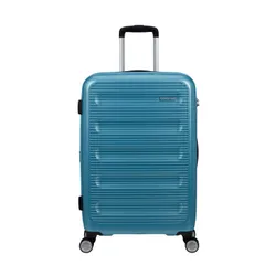 Walizka średnia poszerzana American Tourister Astrobeam - icy aqua