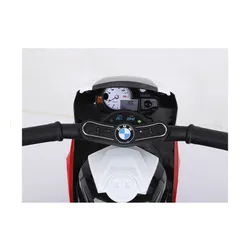 Motorek Na Akumulator Dla Dzieci 1-3 Lata Trójkołowy Bmw S1000Rr LED Skóra