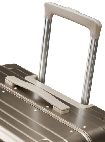 Walizka średnia American Tourister Soundbox Alu - bronze