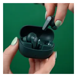 Słuchawki bezprzewodowe JLab GO Pods ANC Dokanałowe Bluetooth 5.4 Zielony
