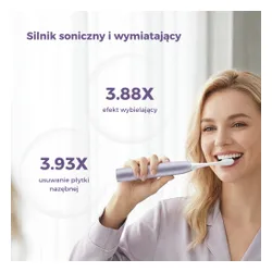 Szczoteczka soniczna DREAME E10F Set Fioletowy
