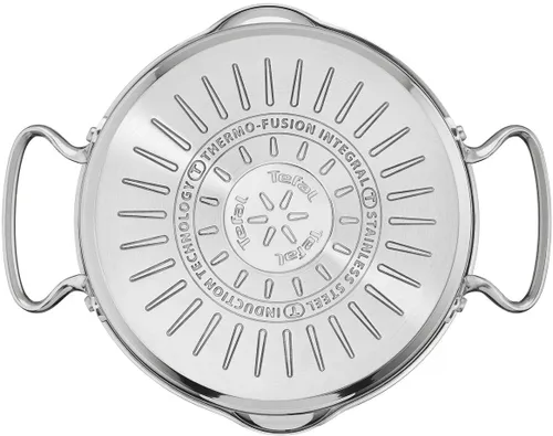 Garnek Tefal Duetto+G7196455 28 cm Stal nierdzewna 18/10 Indukcja Możliwość mycia w zmywarce 10 l