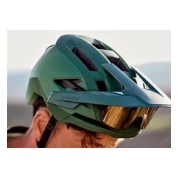 Kask rowerowy LAZER Impala KinetiCore Zielony MTB z możliwością zamontowania lampki (rozmiar M)