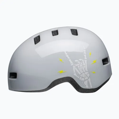 Kask rowerowy dziecięcy Bell Lil Ripper Jr white corna