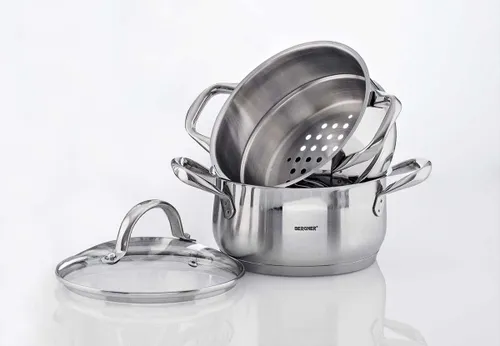 Garnek Parowy Bergner 2,2L Gourmet Line Bg-6521