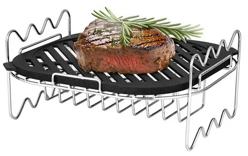 Air Fryer Frytkownica beztłuszczowa TESLA AirCook Grill QG600 Czarno-srebrny
