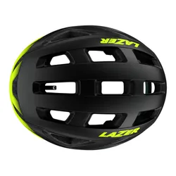 Kask rowerowy LAZER Tonic Kineticore Czarno-żółty Szosowy (rozmiar L)