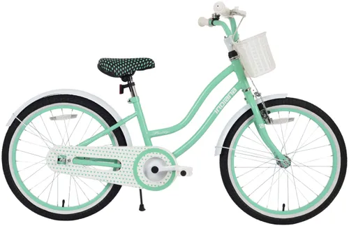 Rower dziecięcy INDIANA Pretty 20 cali dla dziewczynki Miętowy