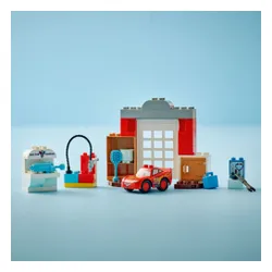 LEGO Klocki DUPLO Disney 10456 Wizyta McQueena w warsztacie Wójta