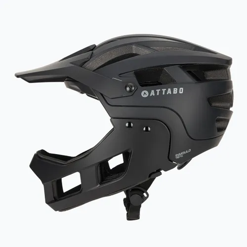 Kask rowerowy ATTABO State 2.0 full face czarny
