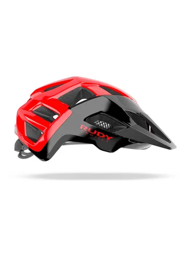Kask rowerowy Rudy Project Crossway - black/red/shiny