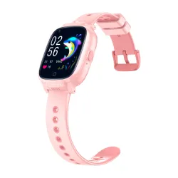 Smartwatch Garett Kids Twin 4G 56mm GPS LTE Różowy