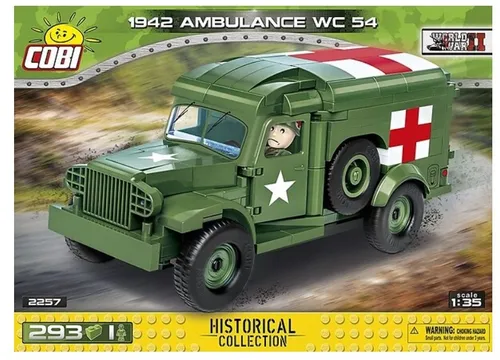 Конструктор COBI HC WWII 1942 Ambulance WC 54