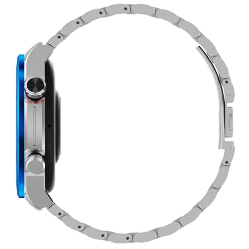 Smartwatch IMIKI Xplorer Oyster Srebrno-niebieski