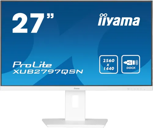 Monitor iiyama ProLite XUB2797QSN-W1 27" 2K IPS 100Hz 1ms MPRT