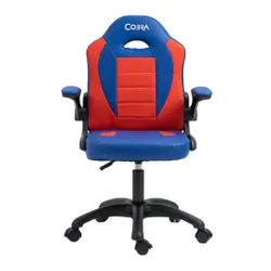 Fotel COBRA Junior Pro Czerwono-niebieski