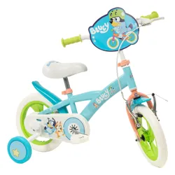 Rower dziecięcy TOIMSA Bluey 1159 12 cali Błękitno-limonkowy