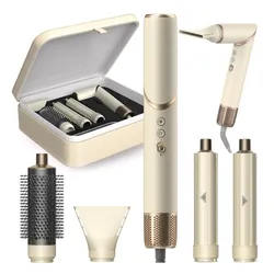 Suszarko-lokówka COSHARE SuperFlow InStyle HS30E 1000 W Kremowy