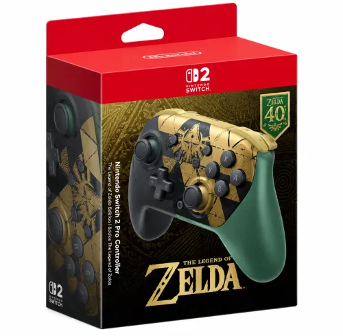 Pad Nintendo Switch 2 Pro Controller The Legend of Zelda 40th Anniversary Edition do Nintendo Switch 2 Bezprzewodowy