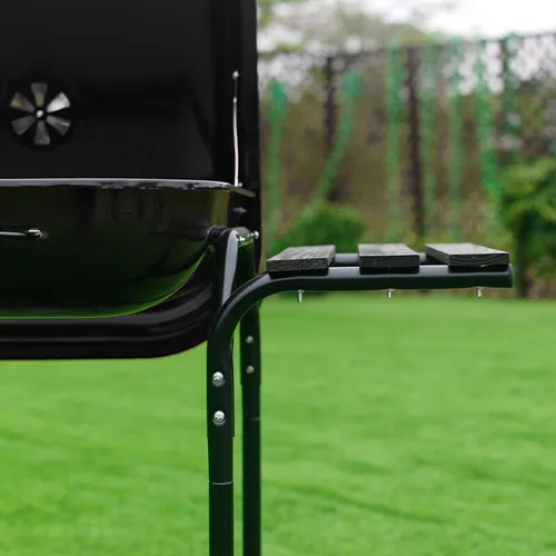 Grill węglowy VELACO VL02-BLACK Czarny