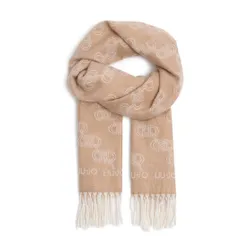 Liu Joe Stolya Jacquard eșarfă logo 2f3079 T0300 Cammello 00070