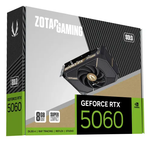 Karta graficzna Zotac GeForce RTX 5060 SOLO 8GB GDDR7 128bit DLSS 4