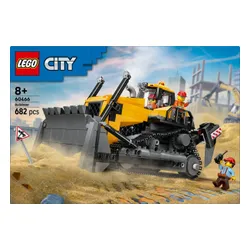 LEGO Klocki City 60466 Żółty buldożer z ładowarką