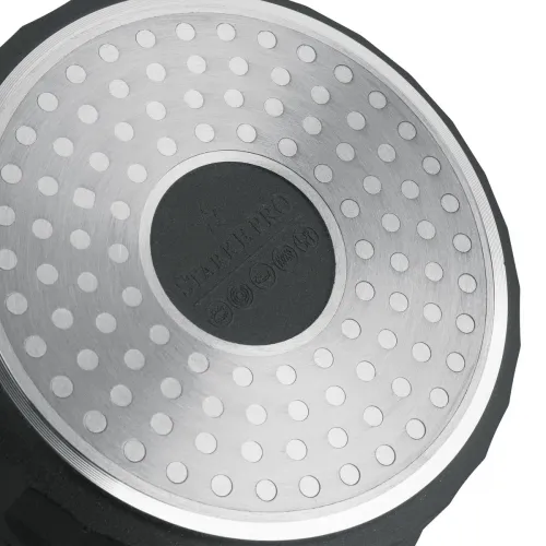 Rondel na indukcję z powłoką marmurową Starke Pro Embossed 1,2 l