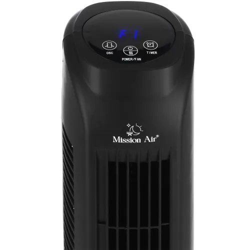 Wentylator MISSION AIR Tower Fan Czarny