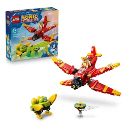 LEGO SONIC 77119 Tails i Tornado-1, zestaw klocków 8+